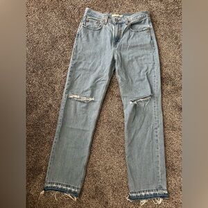 Levi’s low pro straight jeans